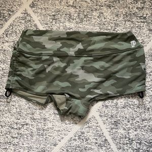 VS Pink camo booty shorts